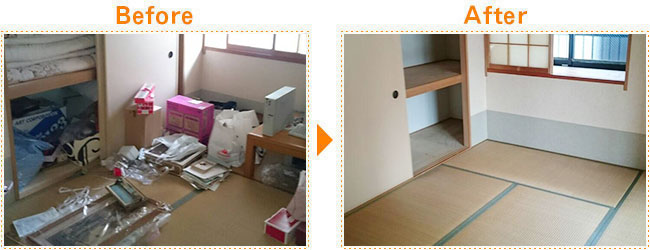 引越し前のお片付け