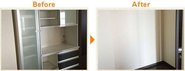 引越し後の不用品買取り