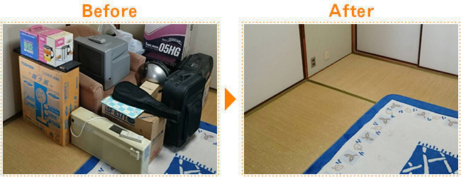 押入れのお片付け