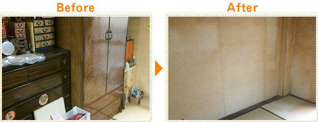 家財一式の不用品回収