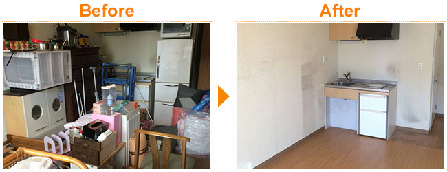 キッチン・ダイニングの不用品処分