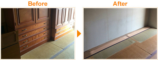 家財一式の不要品回収