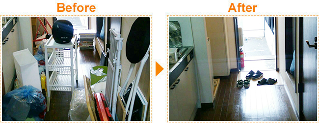 家の整理で出た不要品の回収