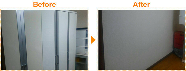 大型クローゼットの引取り