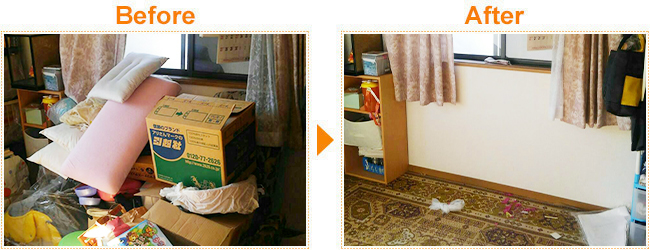 家具数点の回収