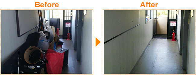 家具数点の回収